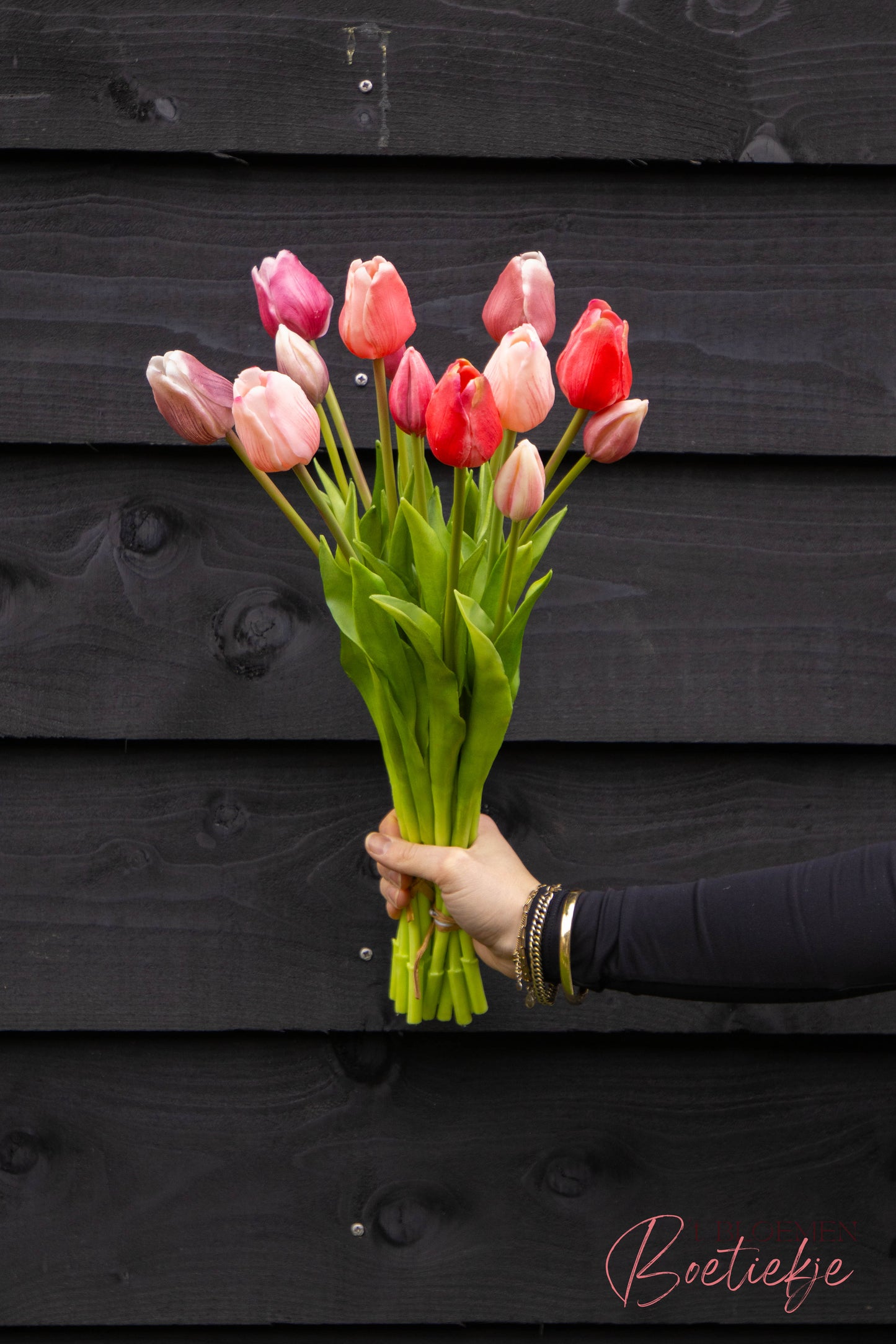 Tulpen lang roze mix